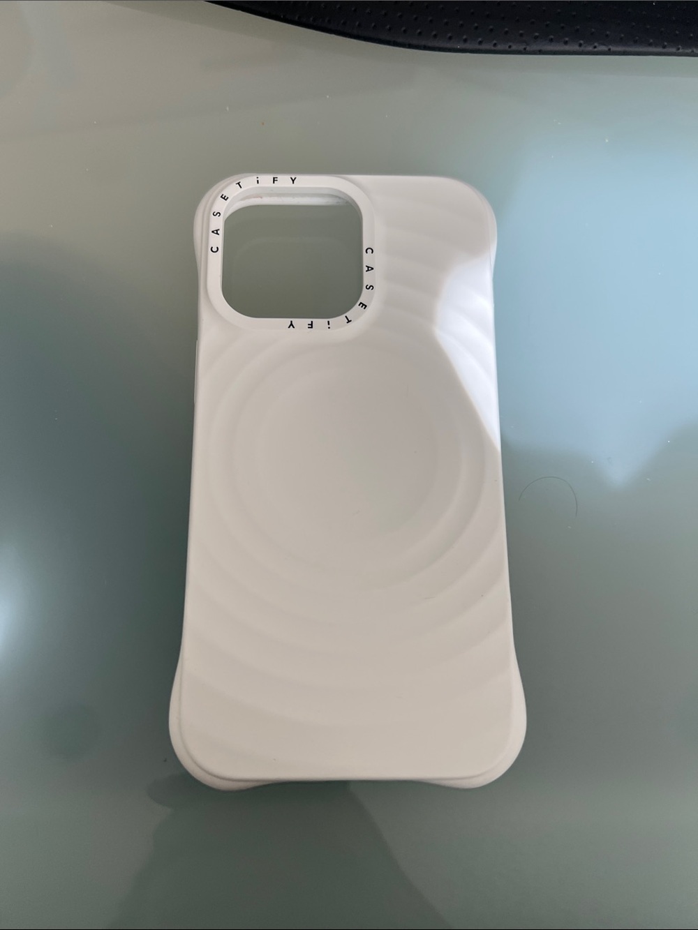 Casetify White Ripple Texture iPhone Case 13 pro